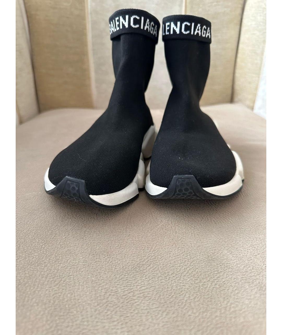BALENCIAGA Черные кроссовки, фото 6