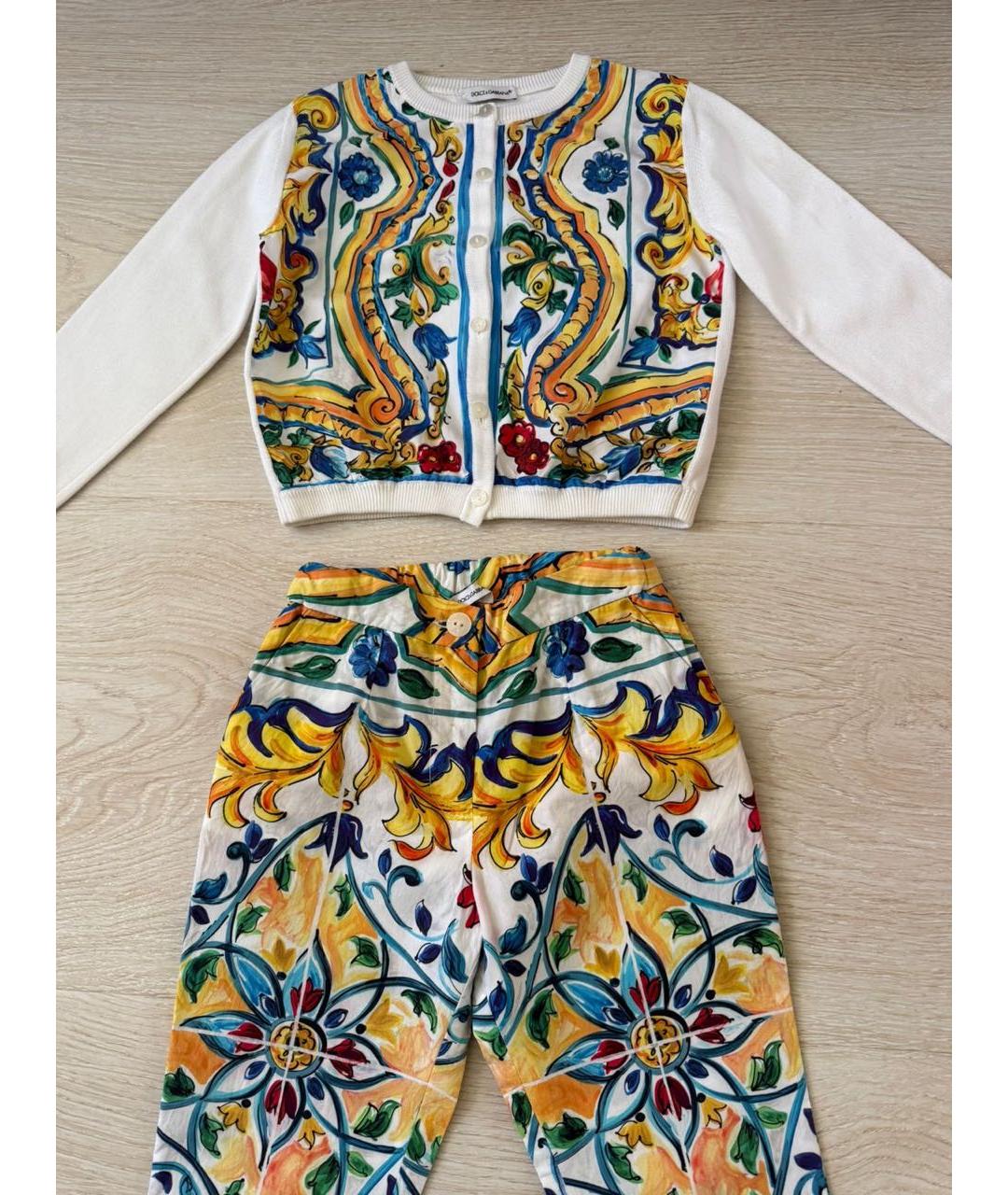 DOLCE & GABBANA KIDS Хлопковый комплект, фото 2