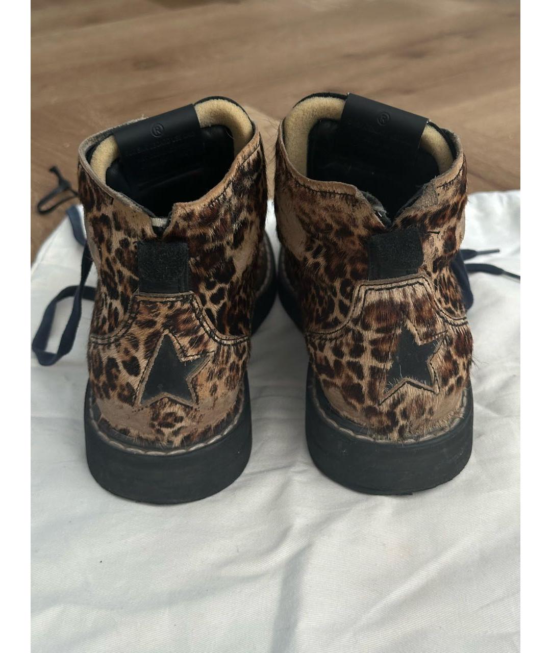 GOLDEN GOOSE DELUXE BRAND Коричневые ботинки, фото 4