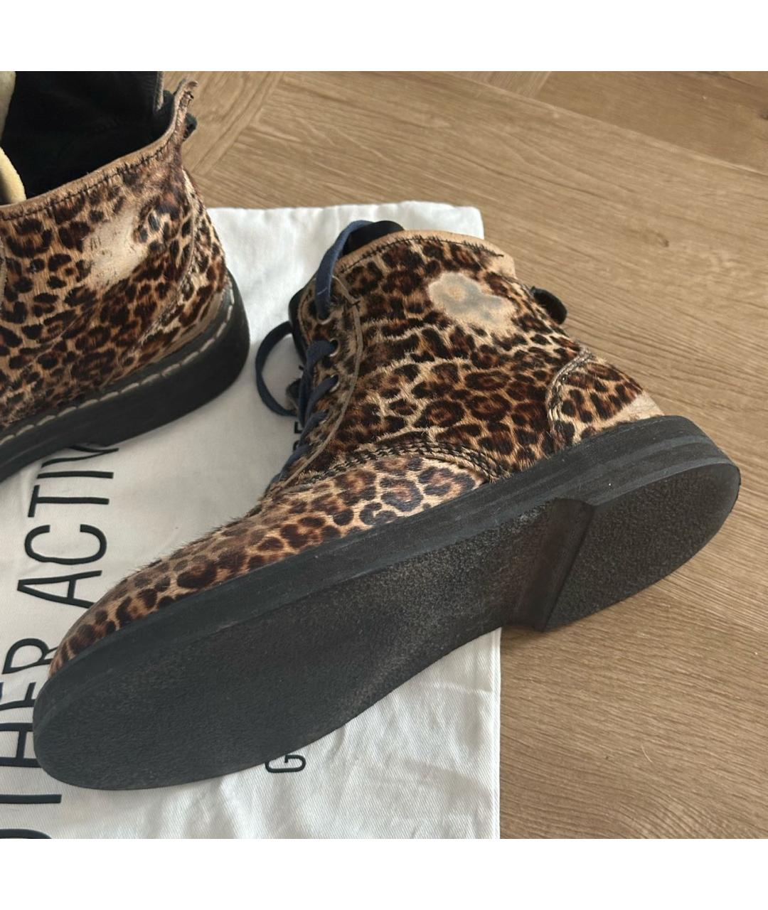 GOLDEN GOOSE DELUXE BRAND Коричневые ботинки, фото 6