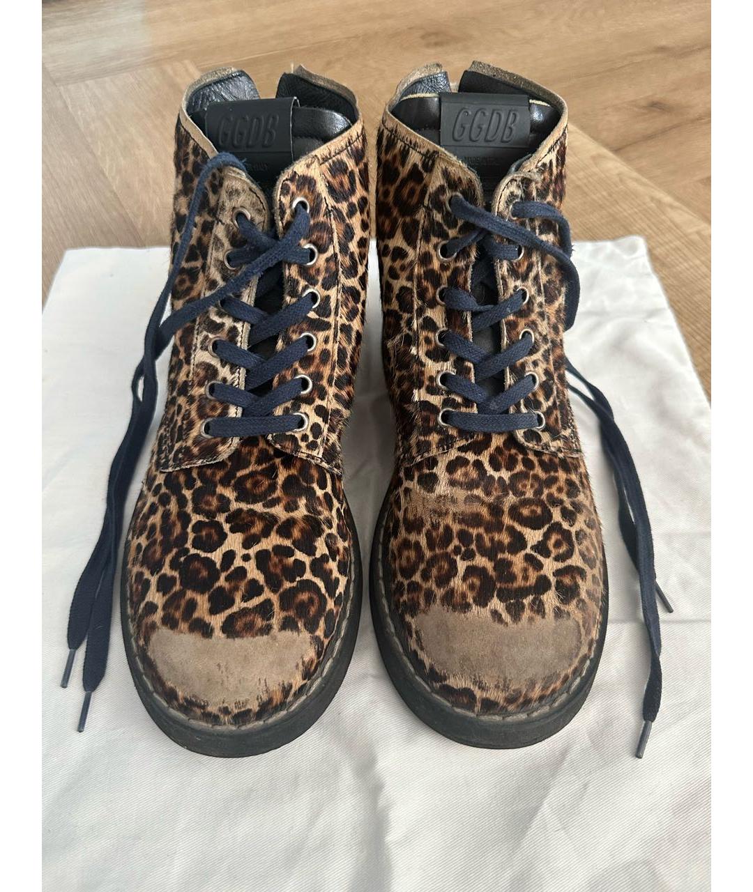 GOLDEN GOOSE DELUXE BRAND Коричневые ботинки, фото 2