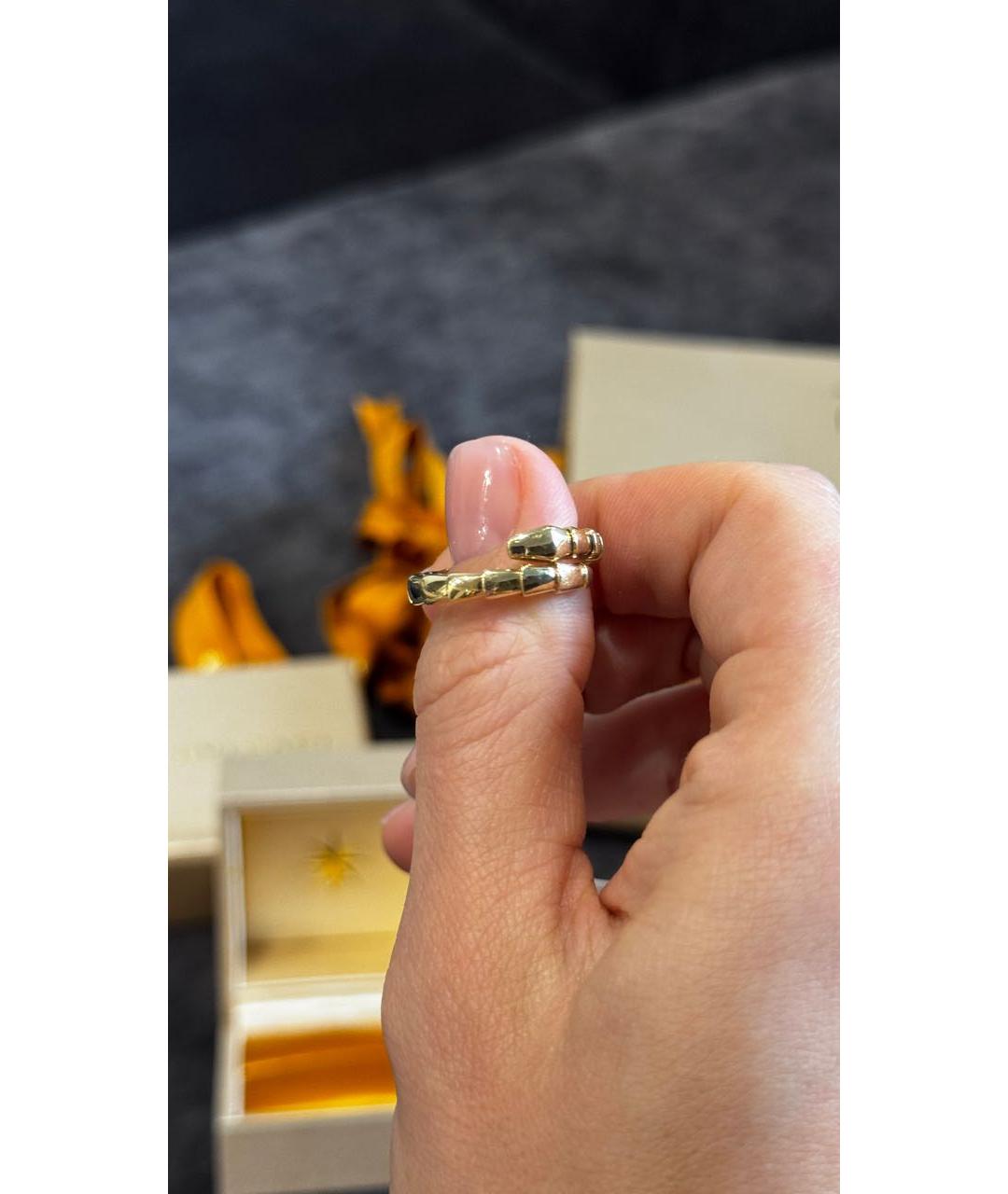 BVLGARI Золотое кольцо из желтого золота, фото 6