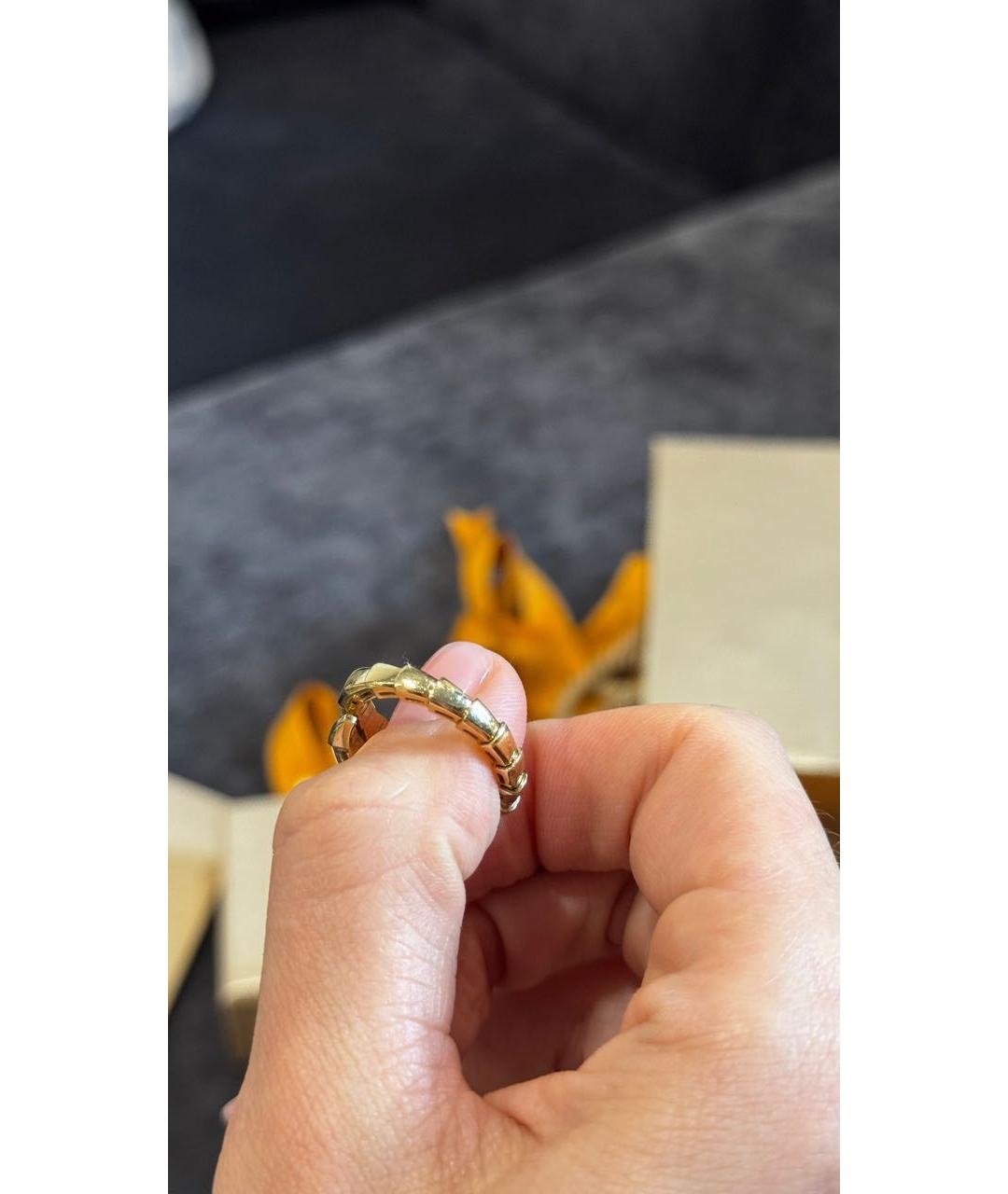 BVLGARI Золотое кольцо из желтого золота, фото 7