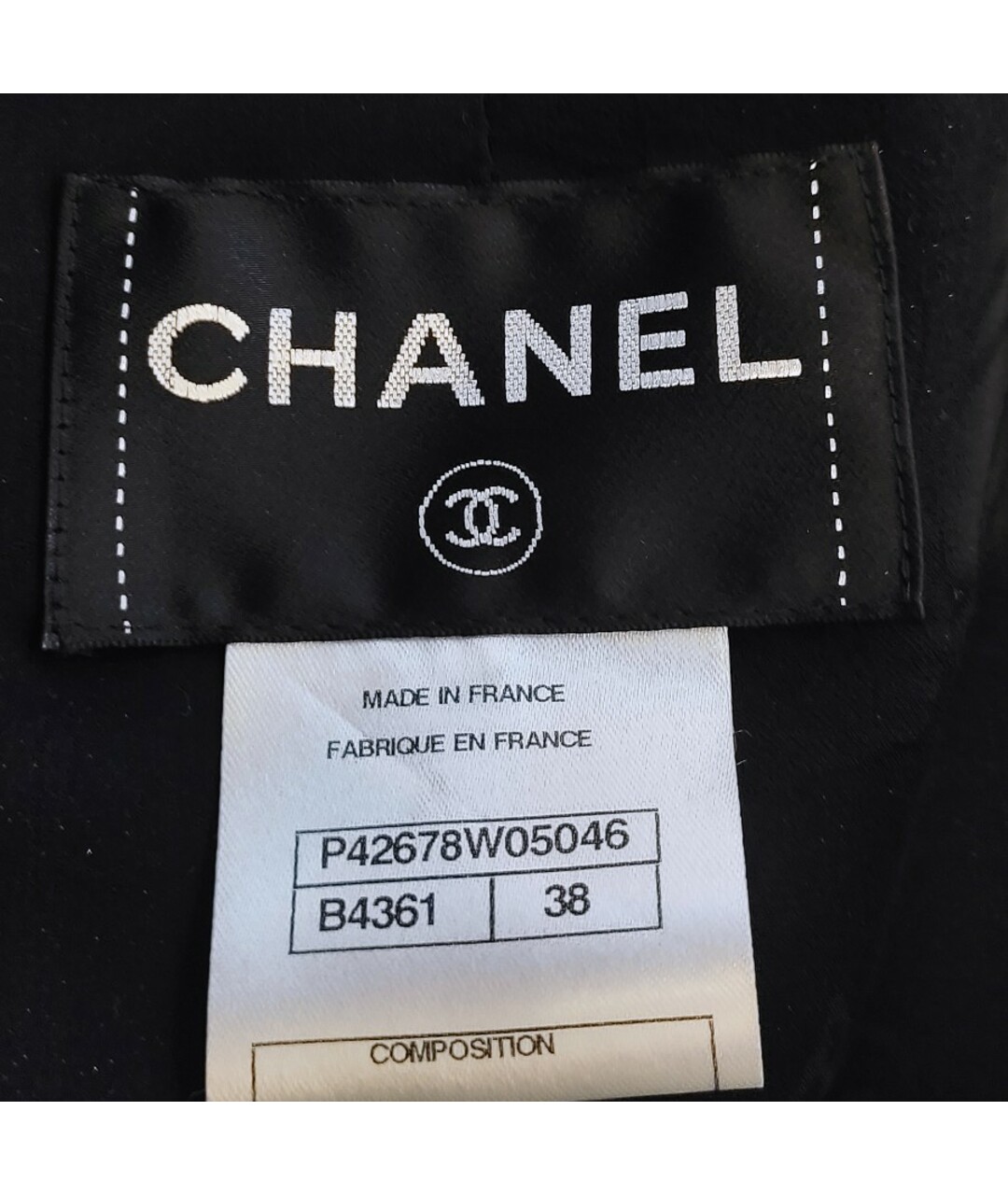 CHANEL PRE-OWNED Черный шерстяной жакет/пиджак, фото 4
