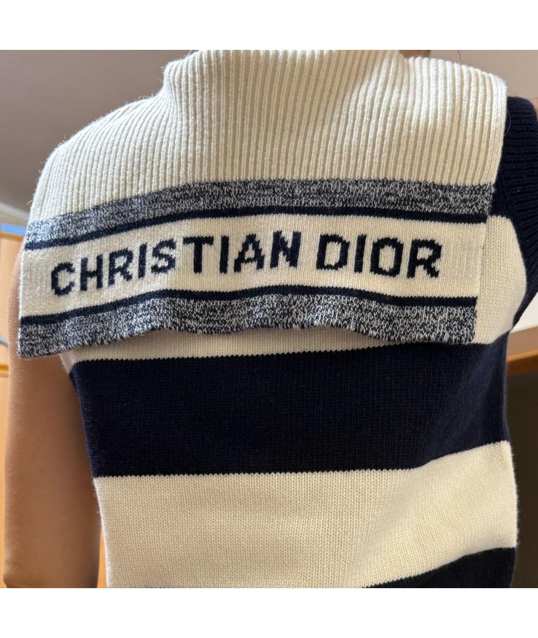 CHRISTIAN DIOR Кашемировая жилетка, фото 3