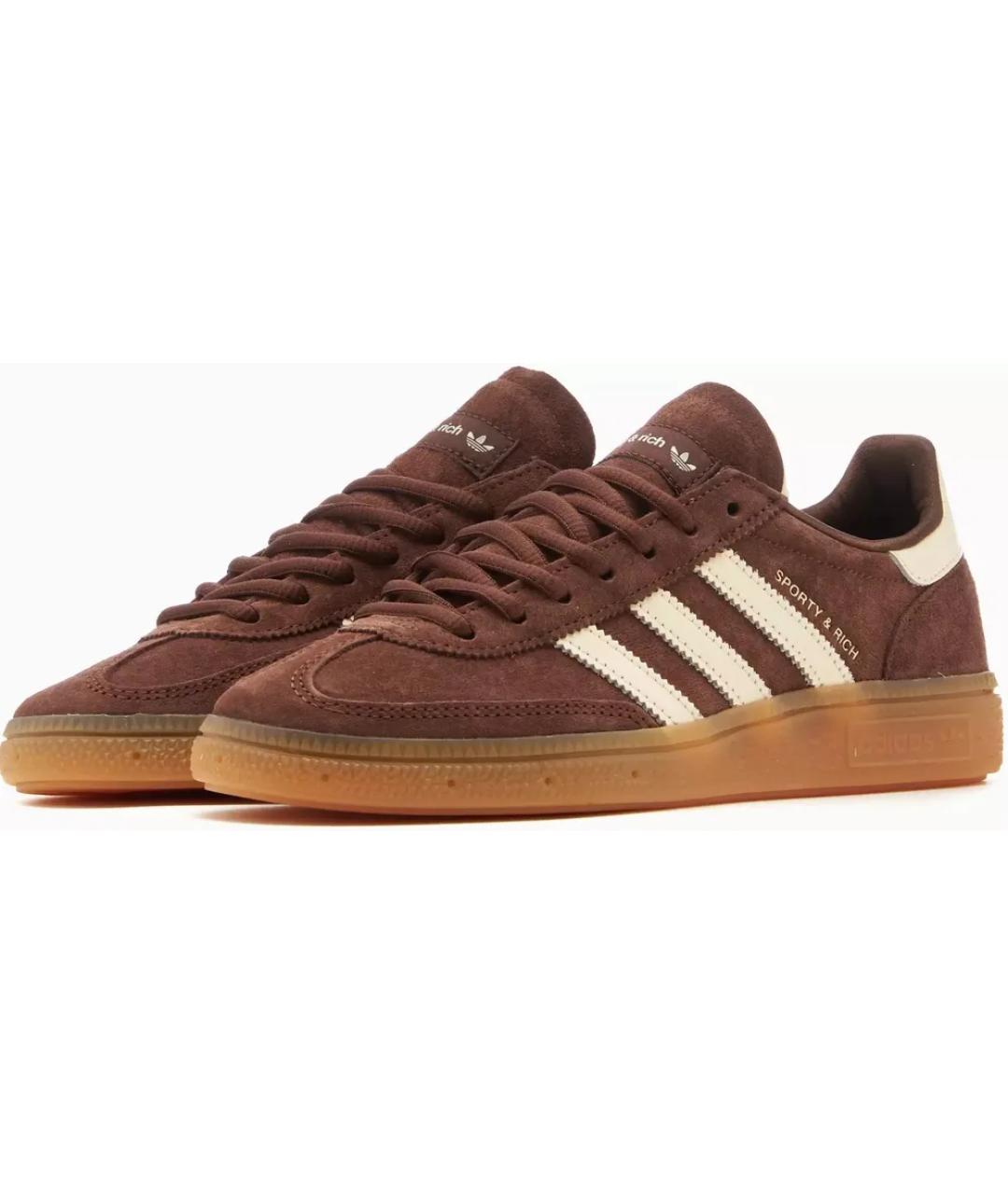 ADIDAS Коричневые замшевые кеды, фото 2