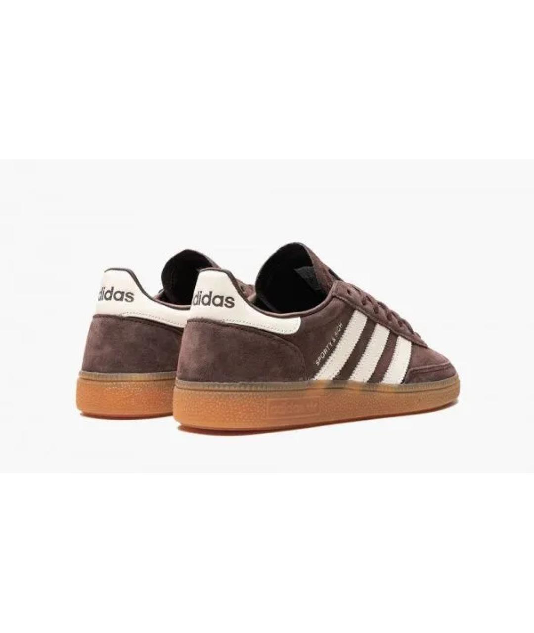 ADIDAS Коричневые замшевые кеды, фото 3