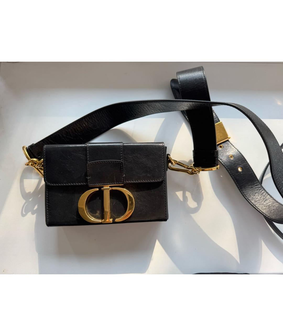 CHRISTIAN DIOR Черная сумка через плечо, фото 9