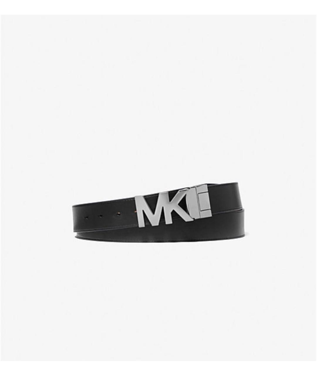 MICHAEL KORS Коричневый кожаный ремень, фото 3
