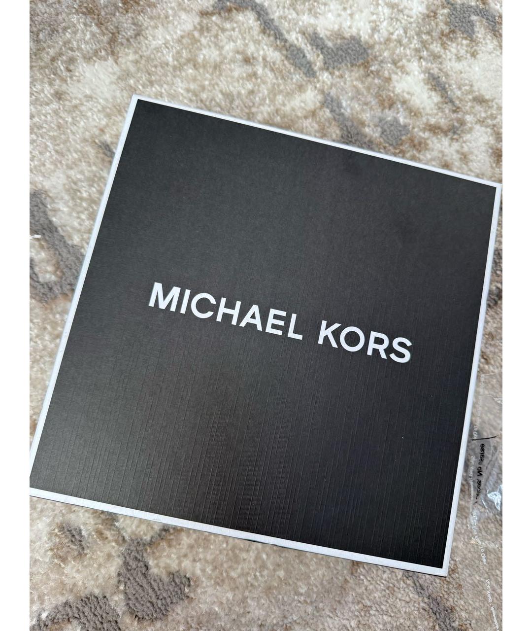 MICHAEL KORS Коричневый кожаный ремень, фото 6