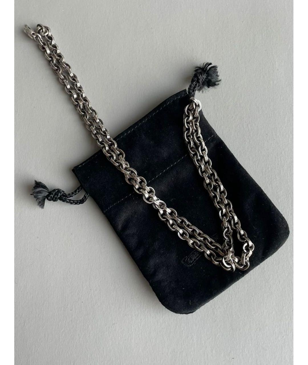 CHROME HEARTS Серебряная серебряная цепочка/подвеска, фото 2