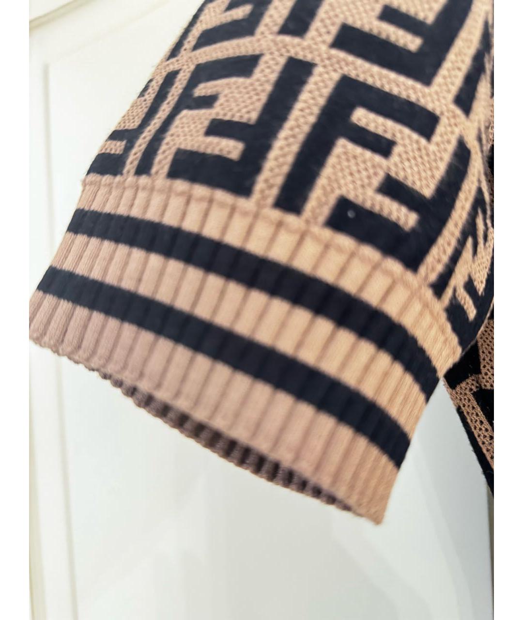 FENDI Вискозное повседневное платье, фото 5