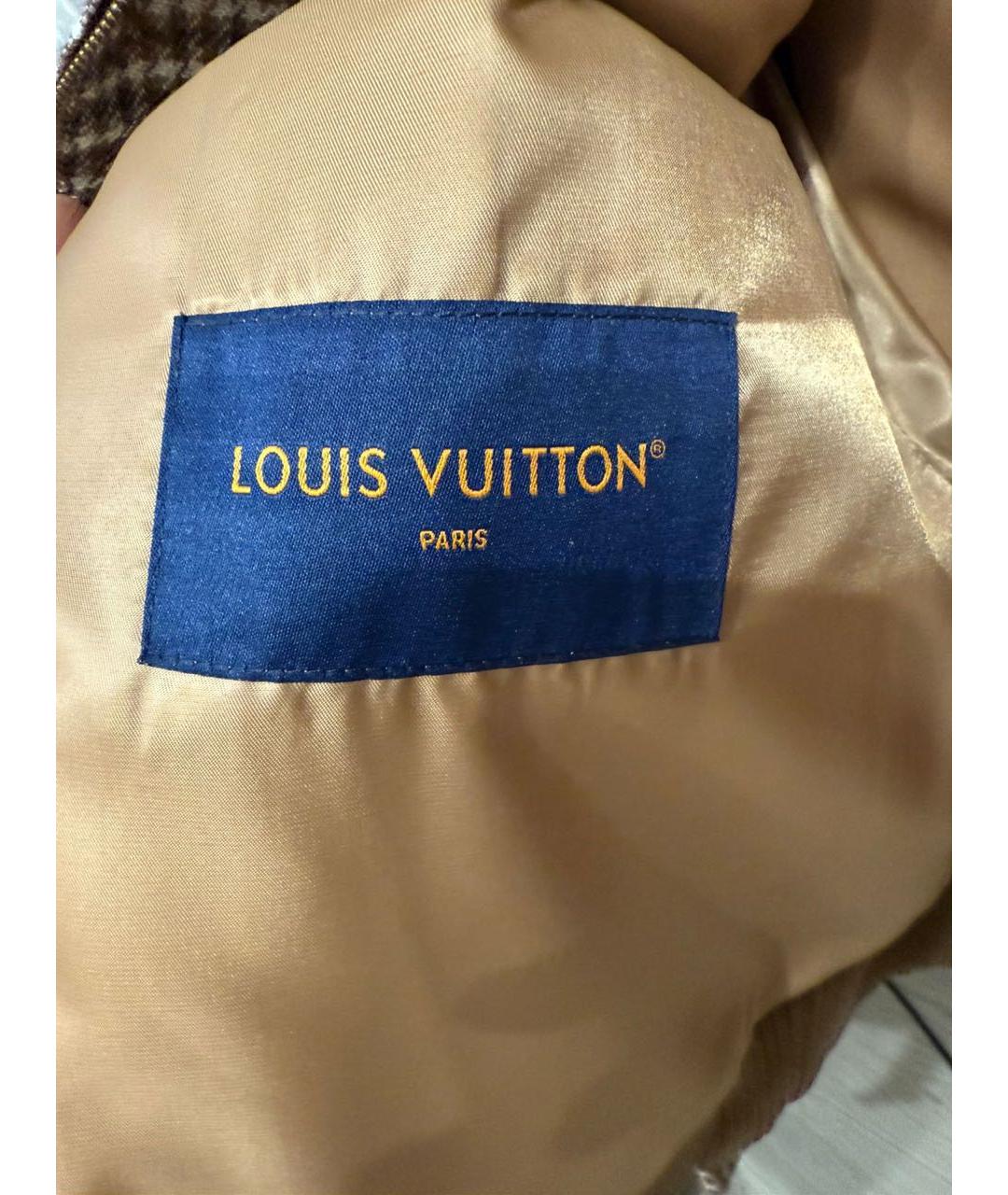 LOUIS VUITTON Бежевая шерстяная куртка, фото 6