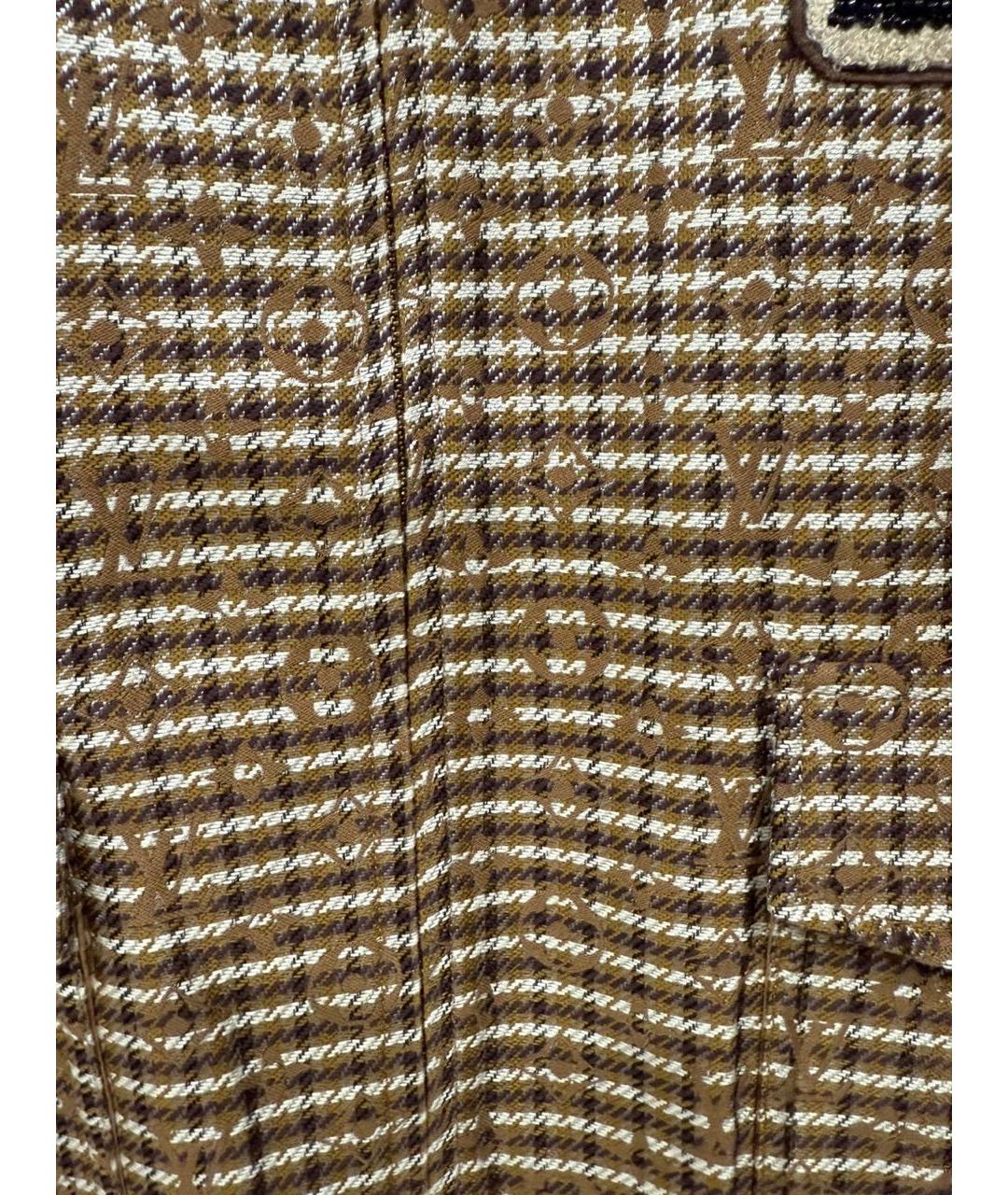 LOUIS VUITTON Бежевая шерстяная куртка, фото 4