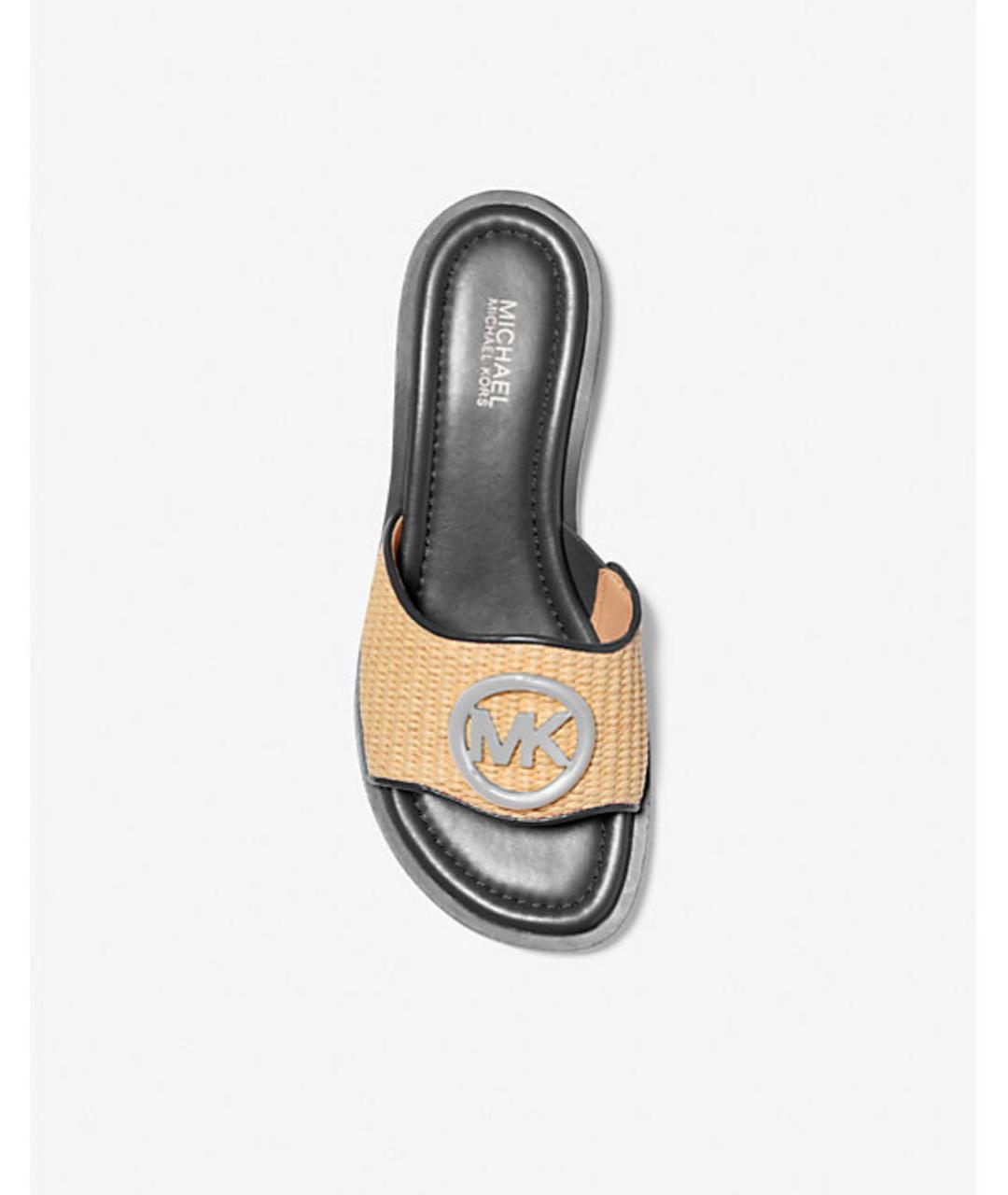 MICHAEL KORS Черные шлепанцы, фото 2