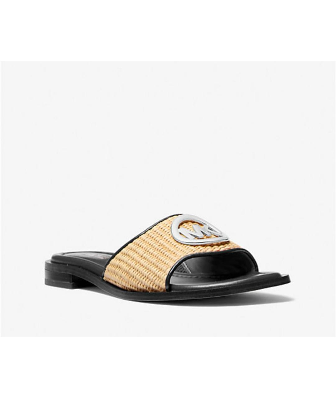 MICHAEL KORS Черные шлепанцы, фото 3