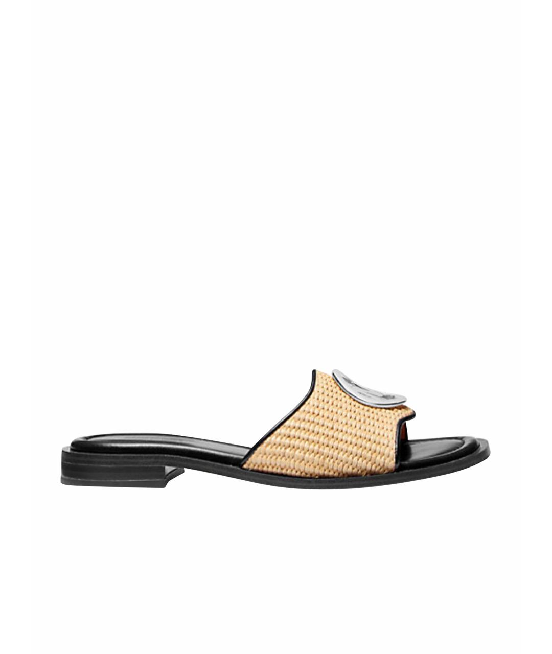 MICHAEL KORS Черные шлепанцы, фото 1