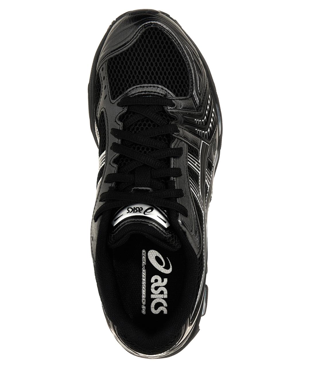 ASICS Черные синтетические кроссовки, фото 4