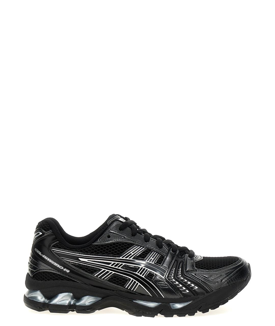 ASICS Черные синтетические кроссовки, фото 1