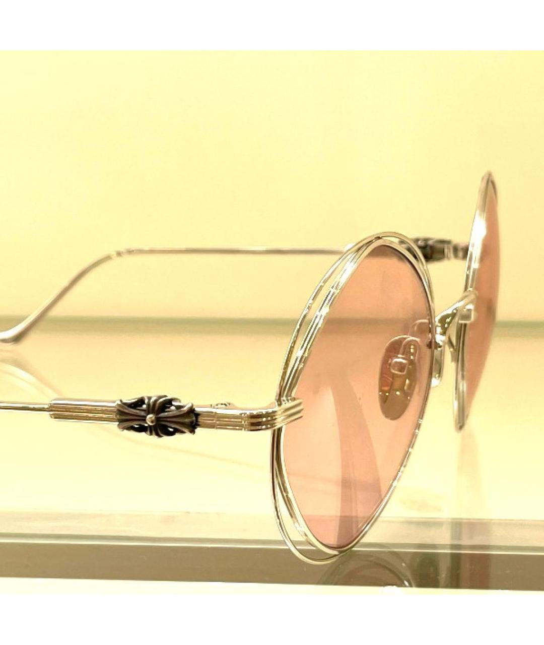 CHROME HEARTS Серебряные солнцезащитные очки, фото 3