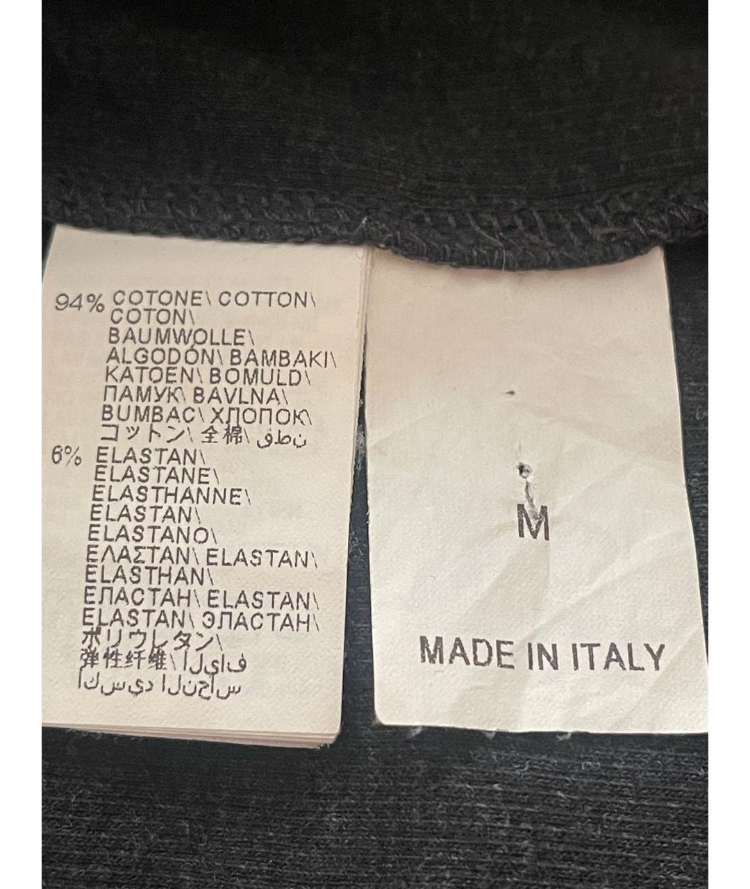 BRUNELLO CUCINELLI Серая хлопковая майка, фото 2