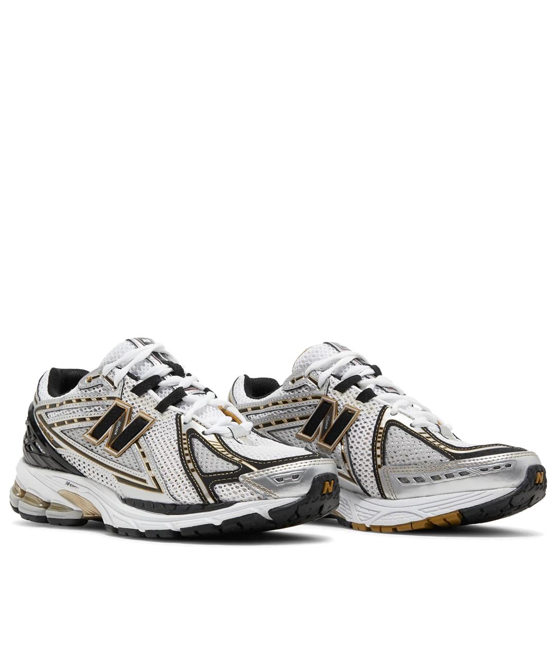 NEW BALANCE Белые текстильные кроссовки, фото 2