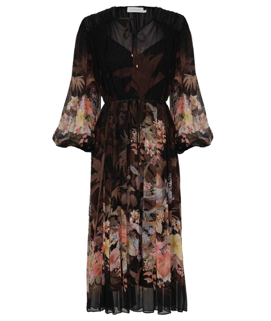 ZIMMERMANN Черное коктейльное платье, фото 7