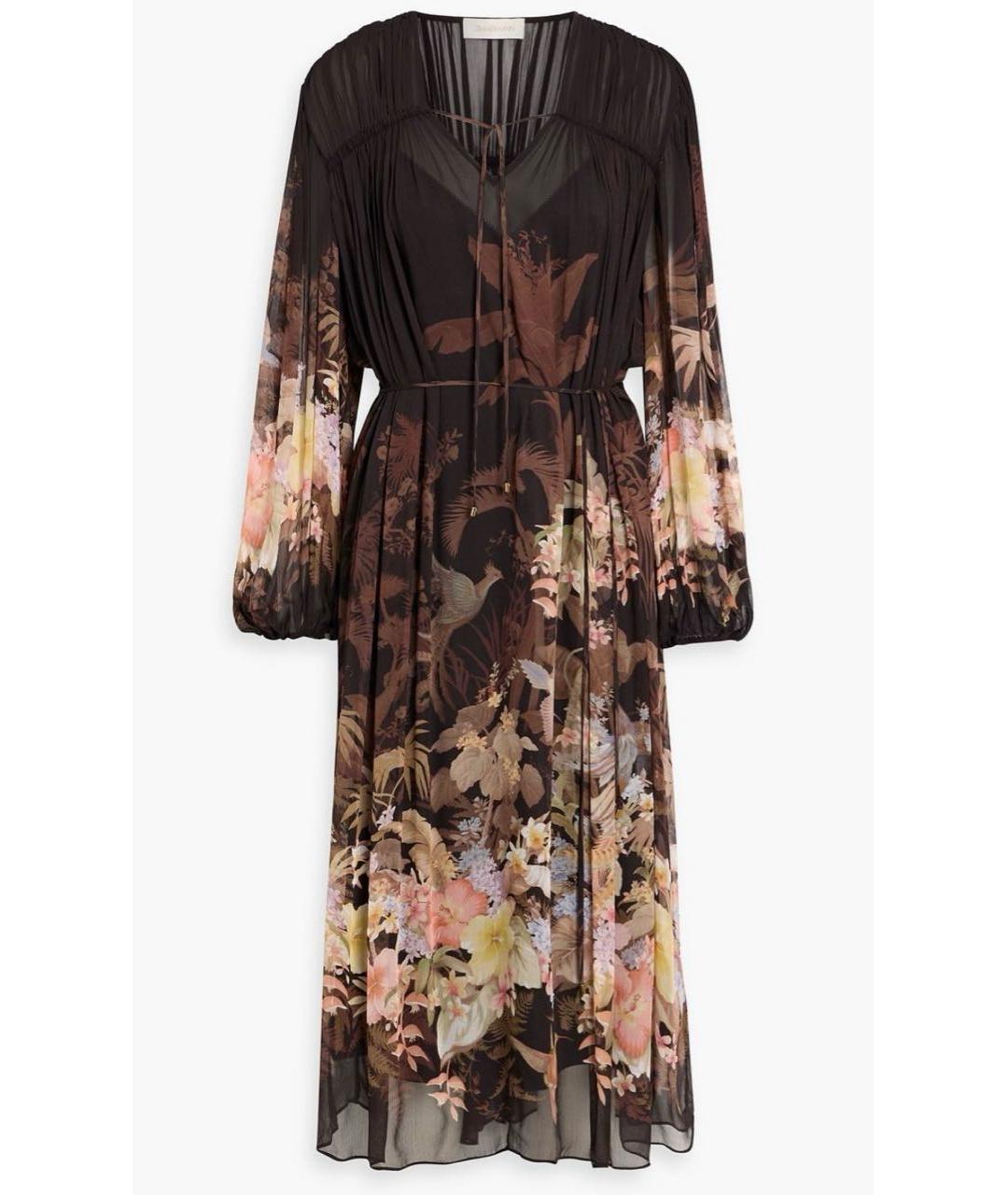 ZIMMERMANN Черное коктейльное платье, фото 8