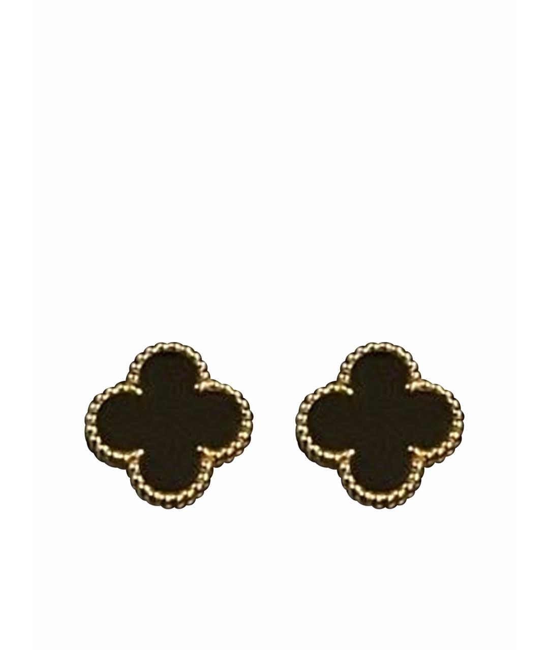 VAN CLEEF & ARPELS Золотые серьги из желтого золота, фото 1