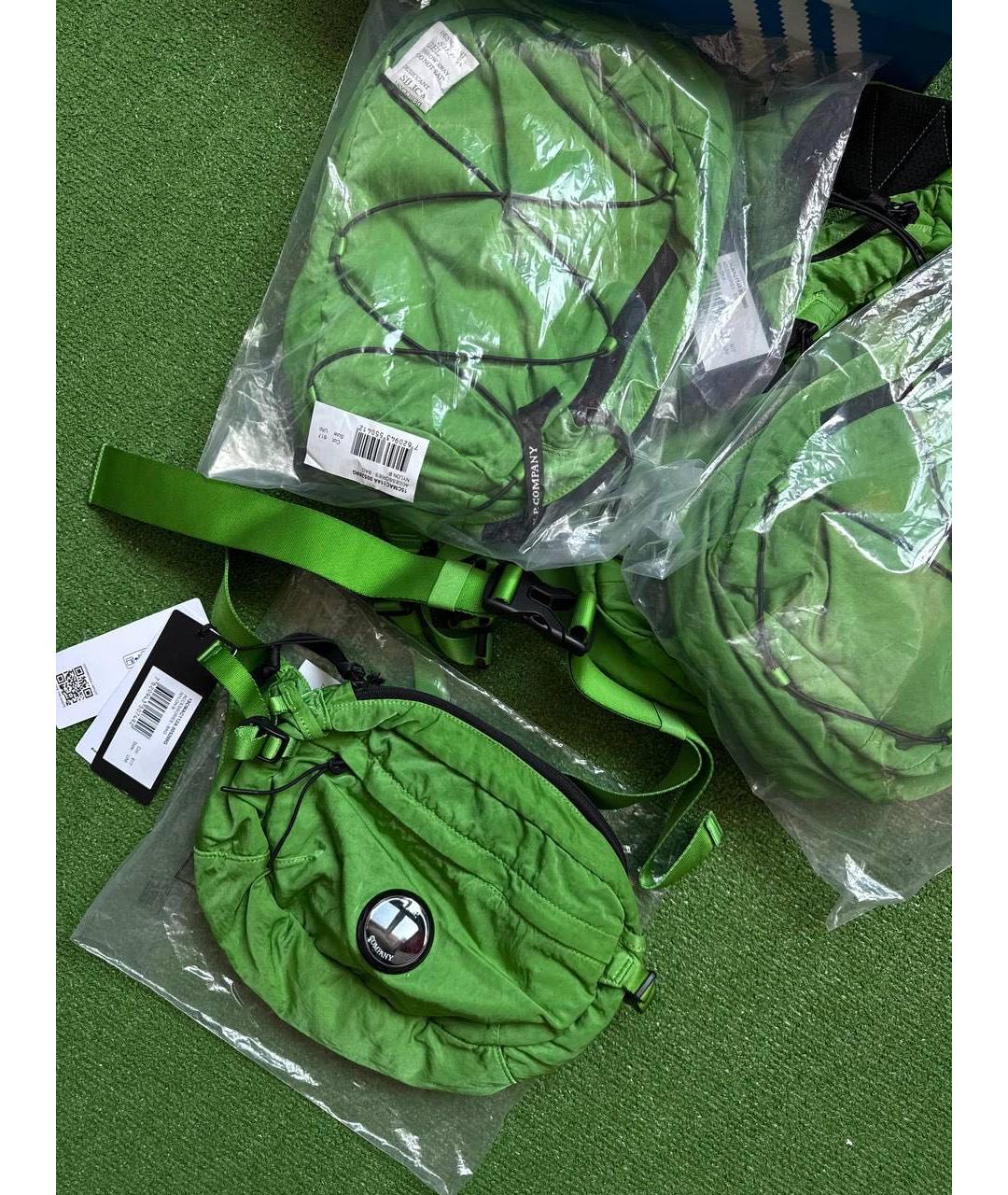 CP COMPANY Салатовая поясная сумка, фото 4