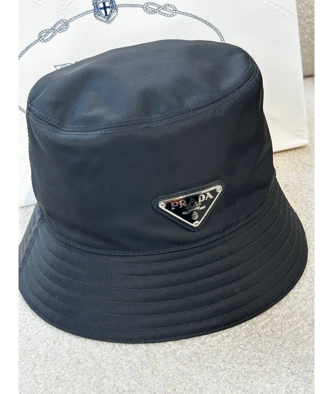 PRADA Черная панама, фото 2