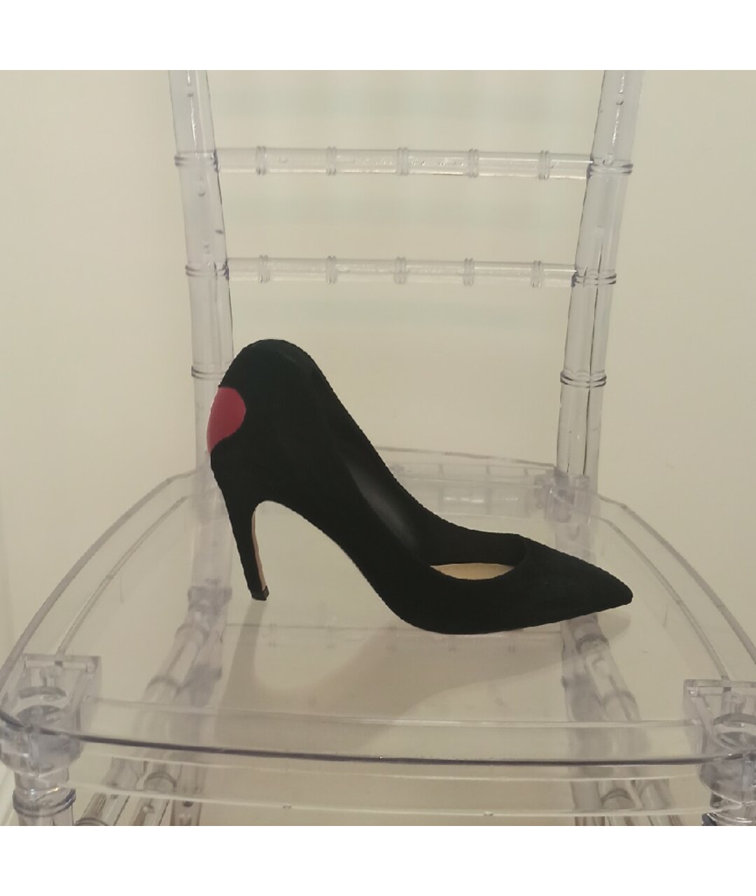 CHRISTIAN DIOR Черные замшевые туфли, фото 6