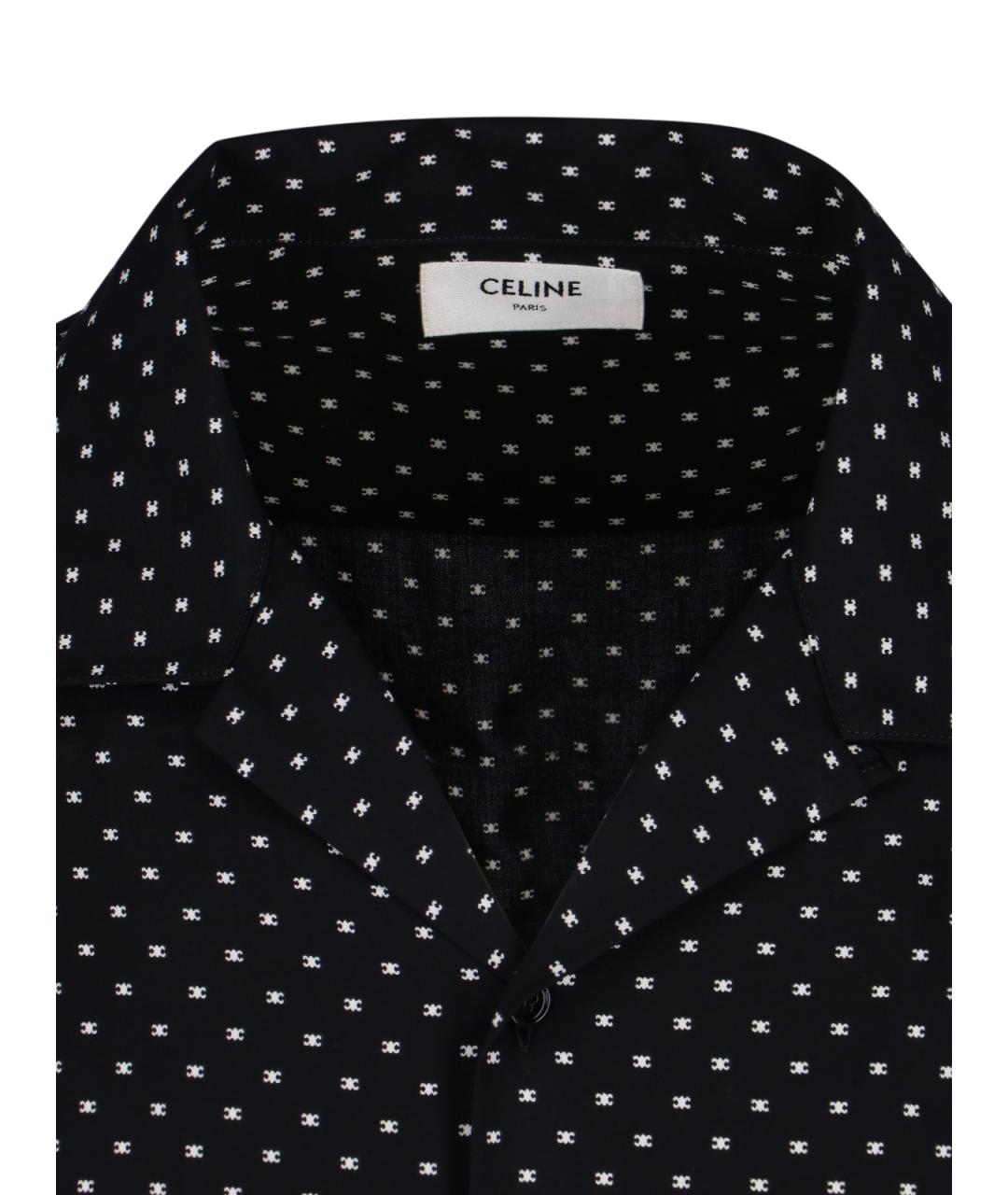 CELINE Черная кэжуал рубашка, фото 3