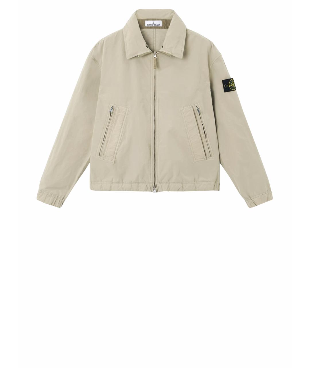 STONE ISLAND Бежевая куртка, фото 1