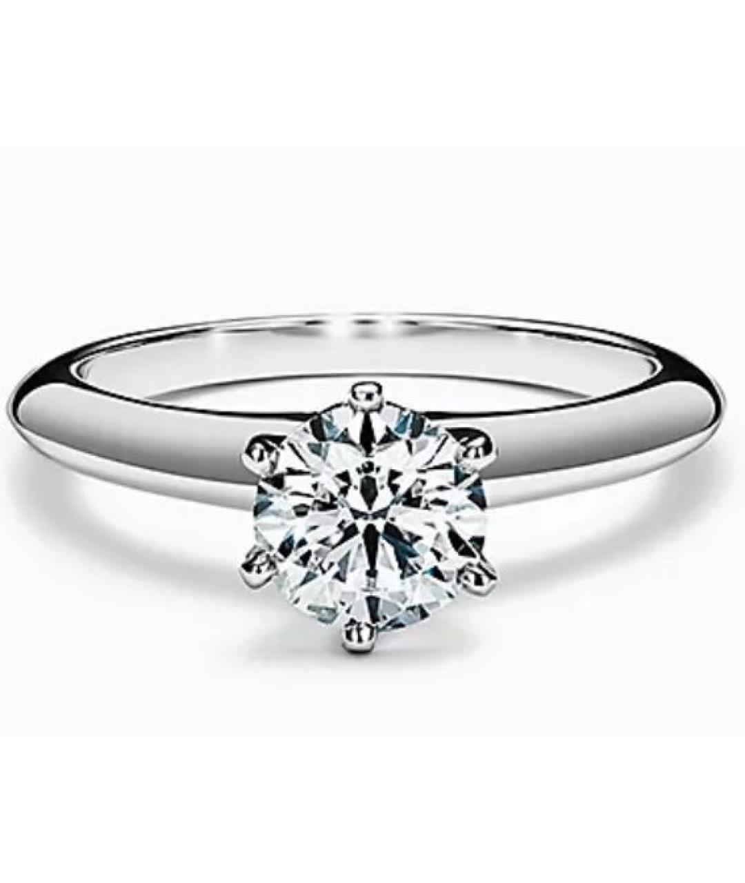 TIFFANY&CO Белое кольцо из белого золота, фото 4
