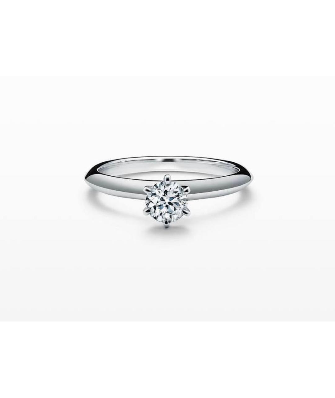 TIFFANY&CO Белое кольцо из белого золота, фото 9
