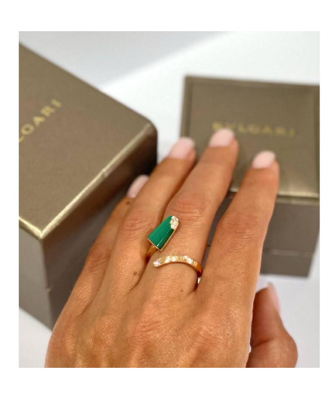 BVLGARI Золотое кольцо из желтого золота, фото 6