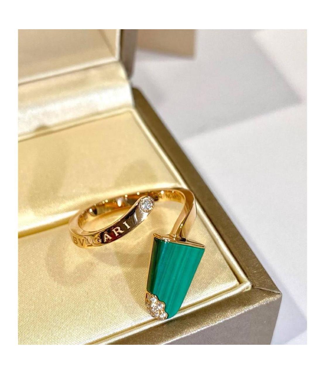 BVLGARI Золотое кольцо из желтого золота, фото 7