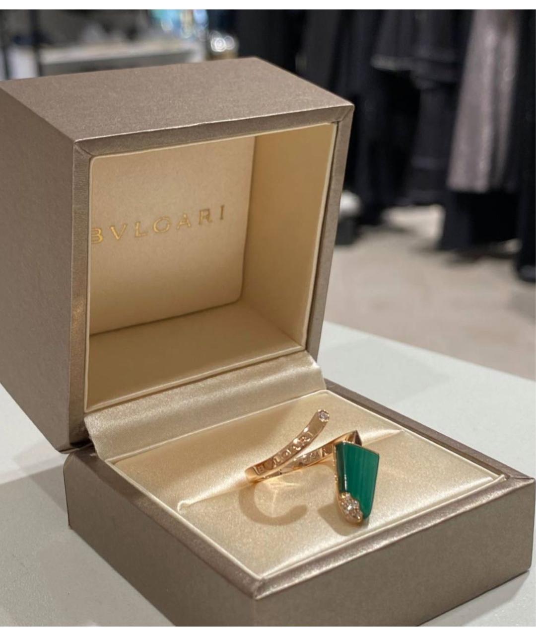 BVLGARI Золотое кольцо из желтого золота, фото 8