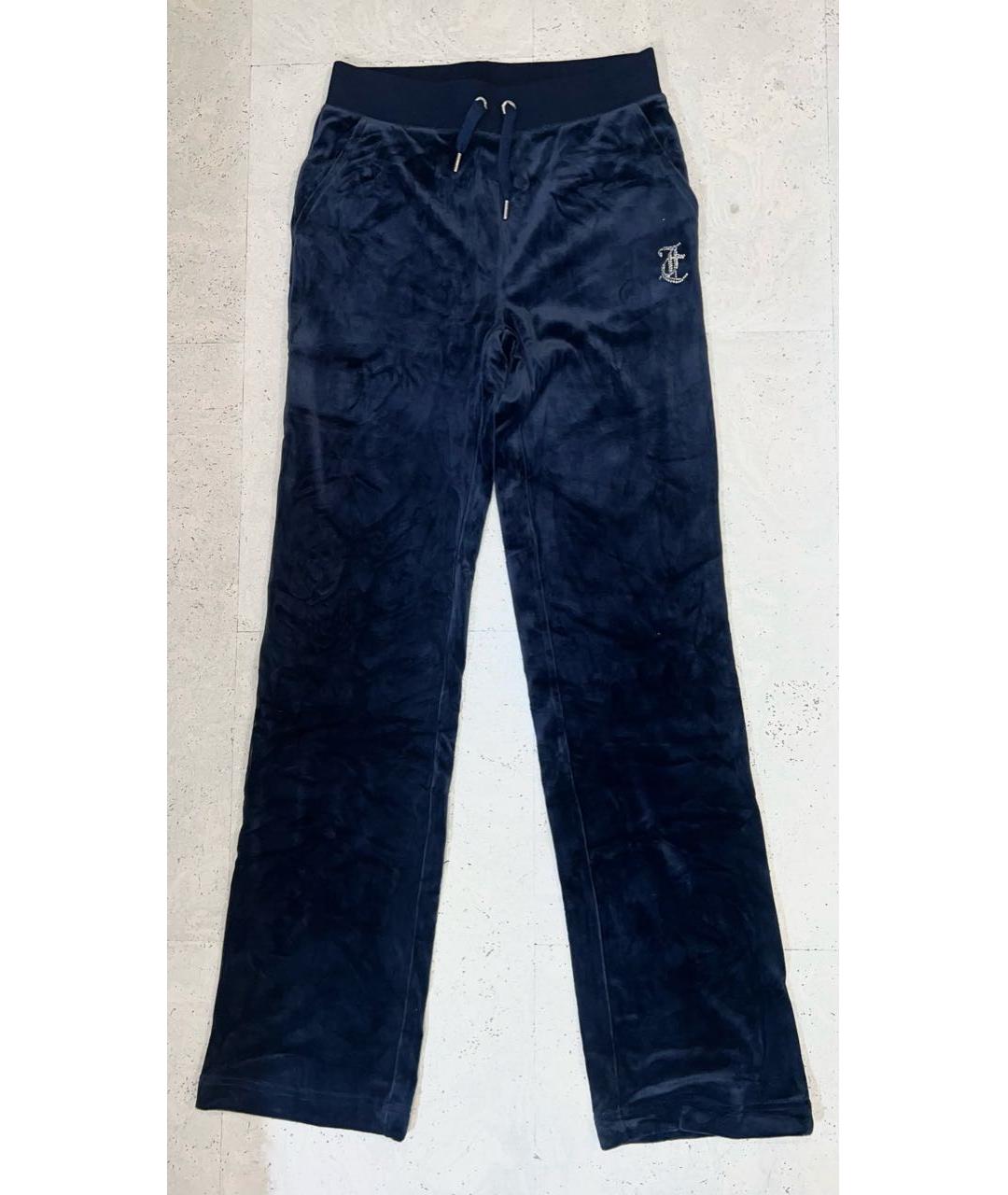 JUICY COUTURE Темно-синий полиэстеровый спортивные костюмы, фото 2