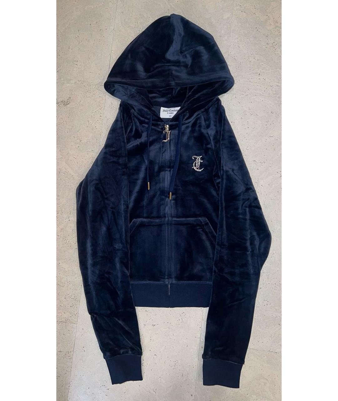 JUICY COUTURE Темно-синий полиэстеровый спортивные костюмы, фото 9