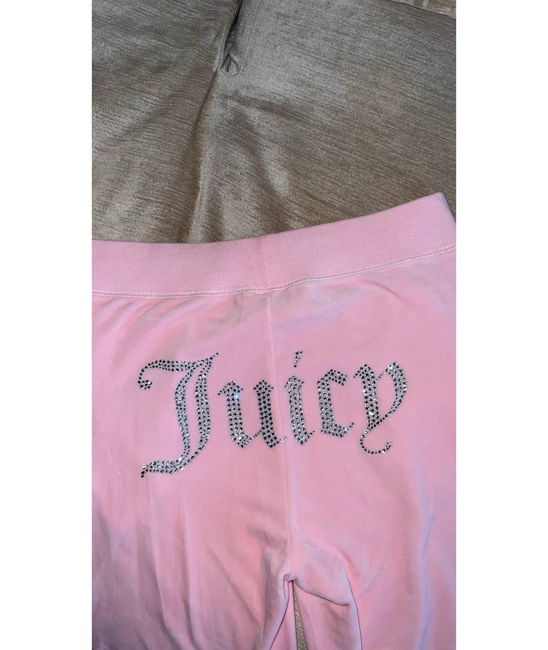 JUICY COUTURE Розовый полиэстеровый спортивные костюмы, фото 7