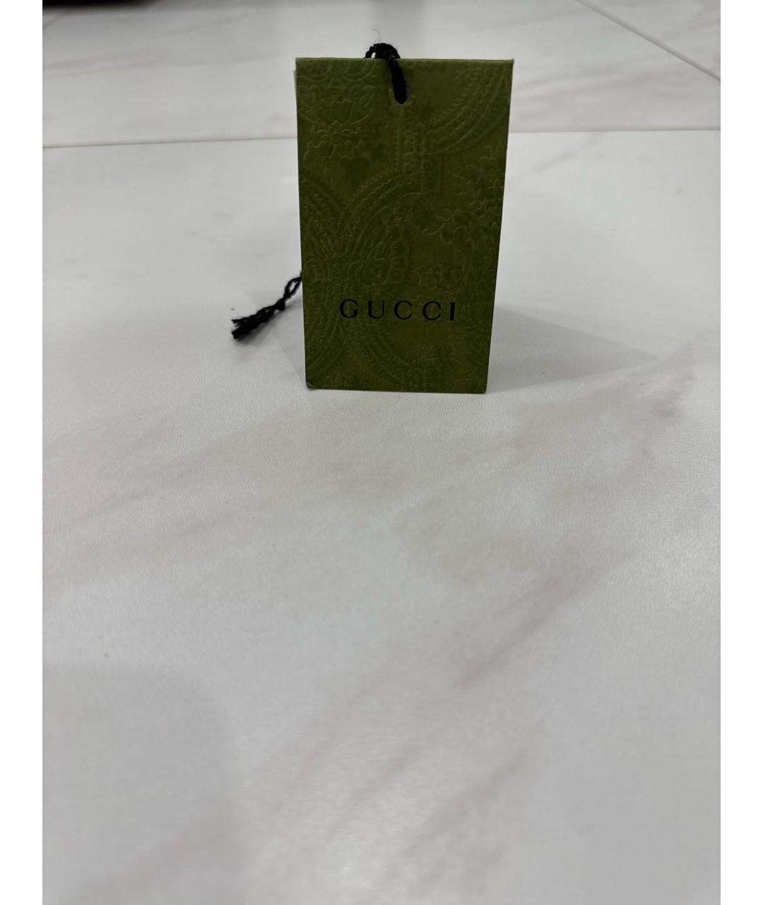 GUCCI Черная соломенная шляпа, фото 7