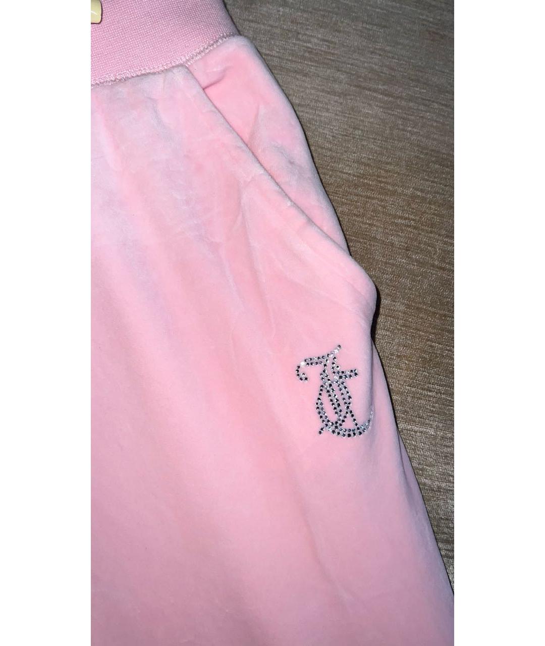 JUICY COUTURE Розовый полиэстеровый спортивные костюмы, фото 7