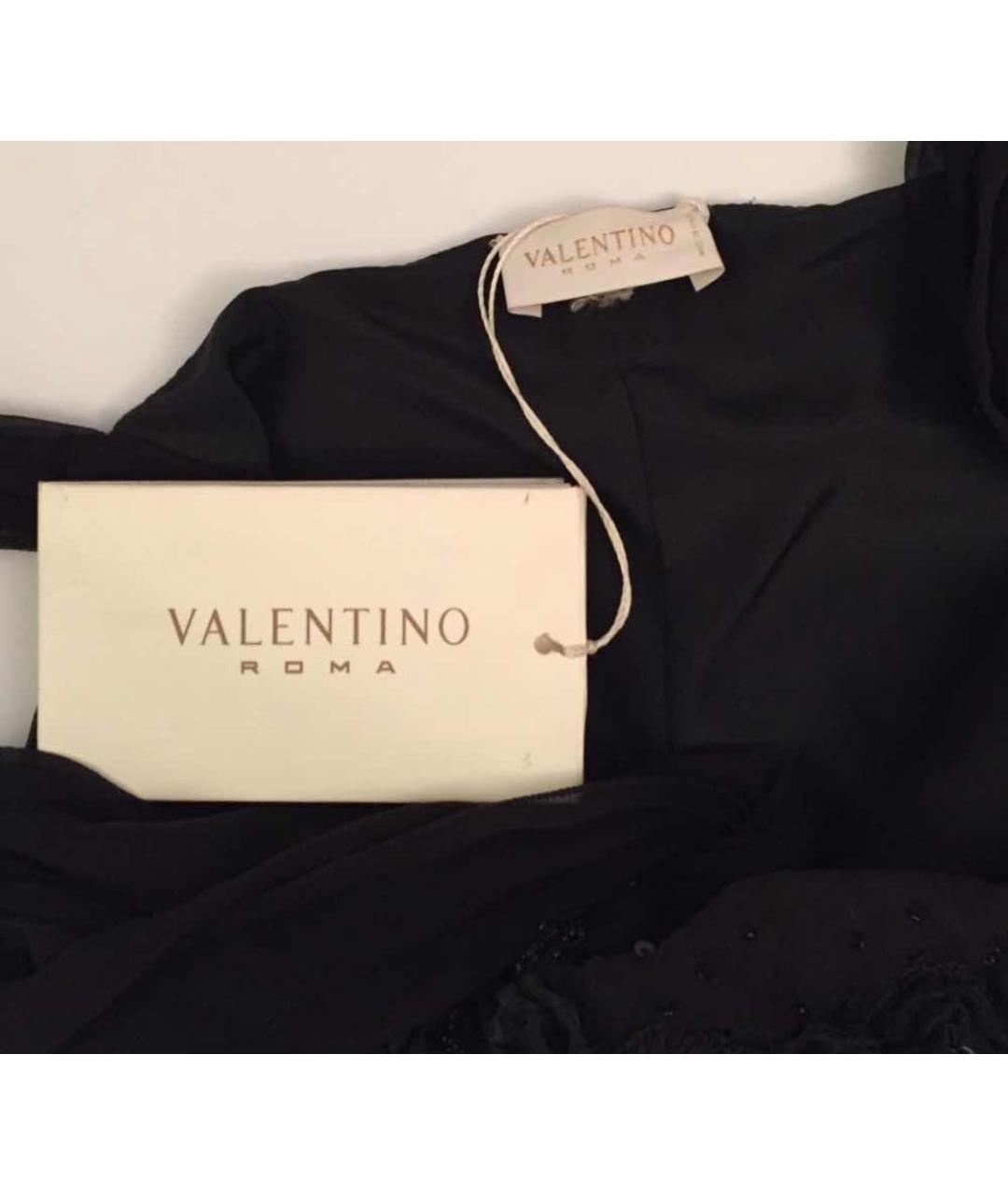 VALENTINO Черное вечернее платье, фото 7