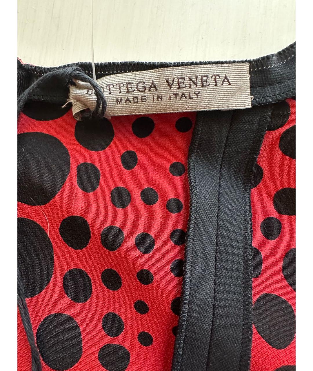 BOTTEGA VENETA Черное хлопковое платье, фото 3