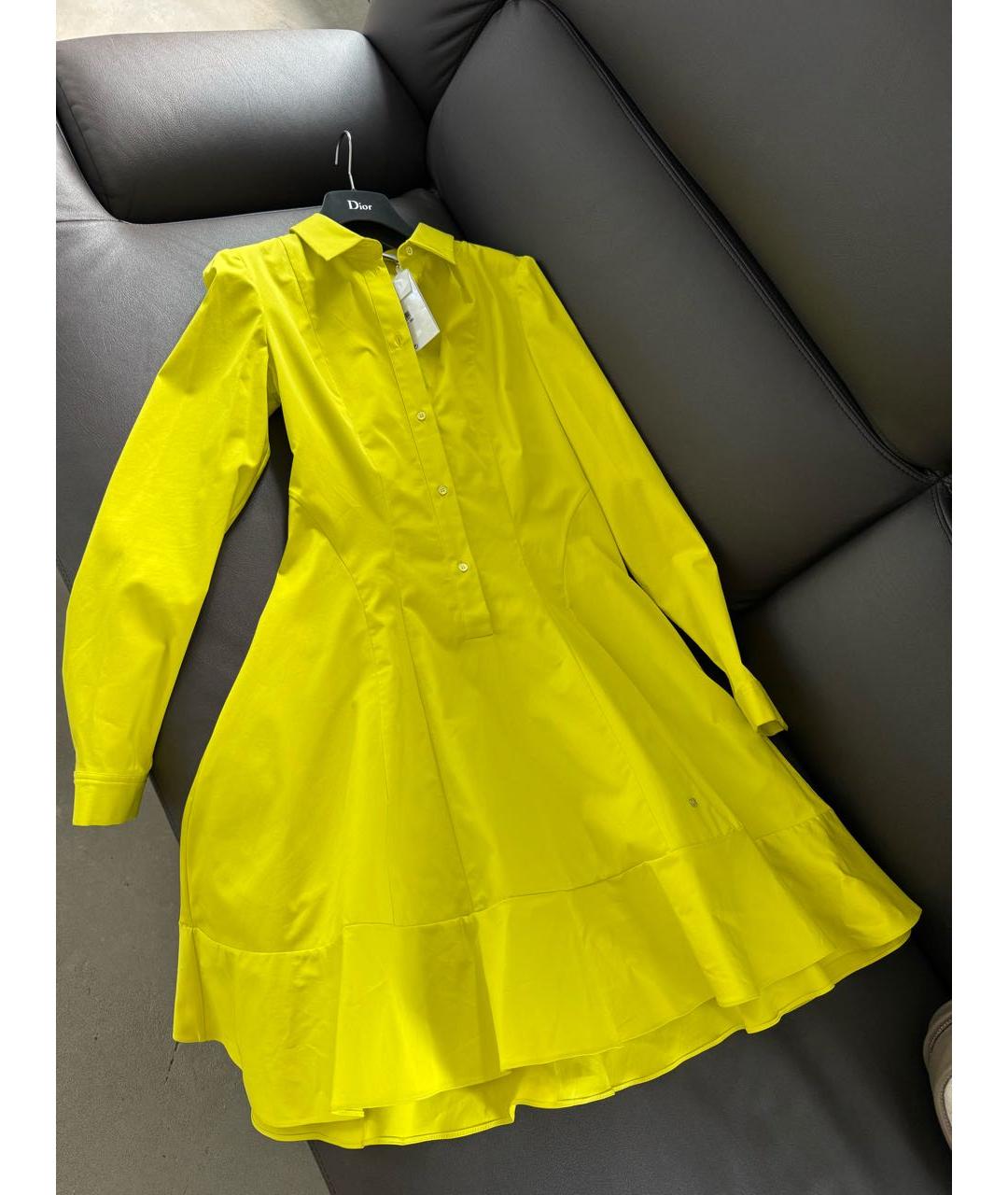 CHRISTIAN DIOR Хлопко-эластановое платье, фото 2
