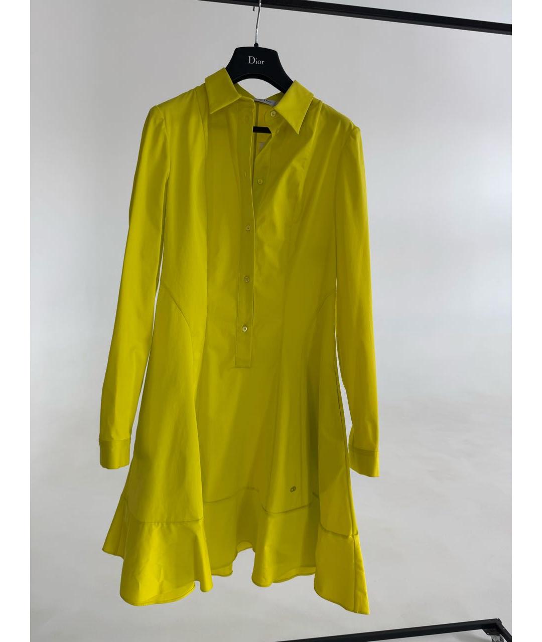 CHRISTIAN DIOR Хлопко-эластановое платье, фото 4