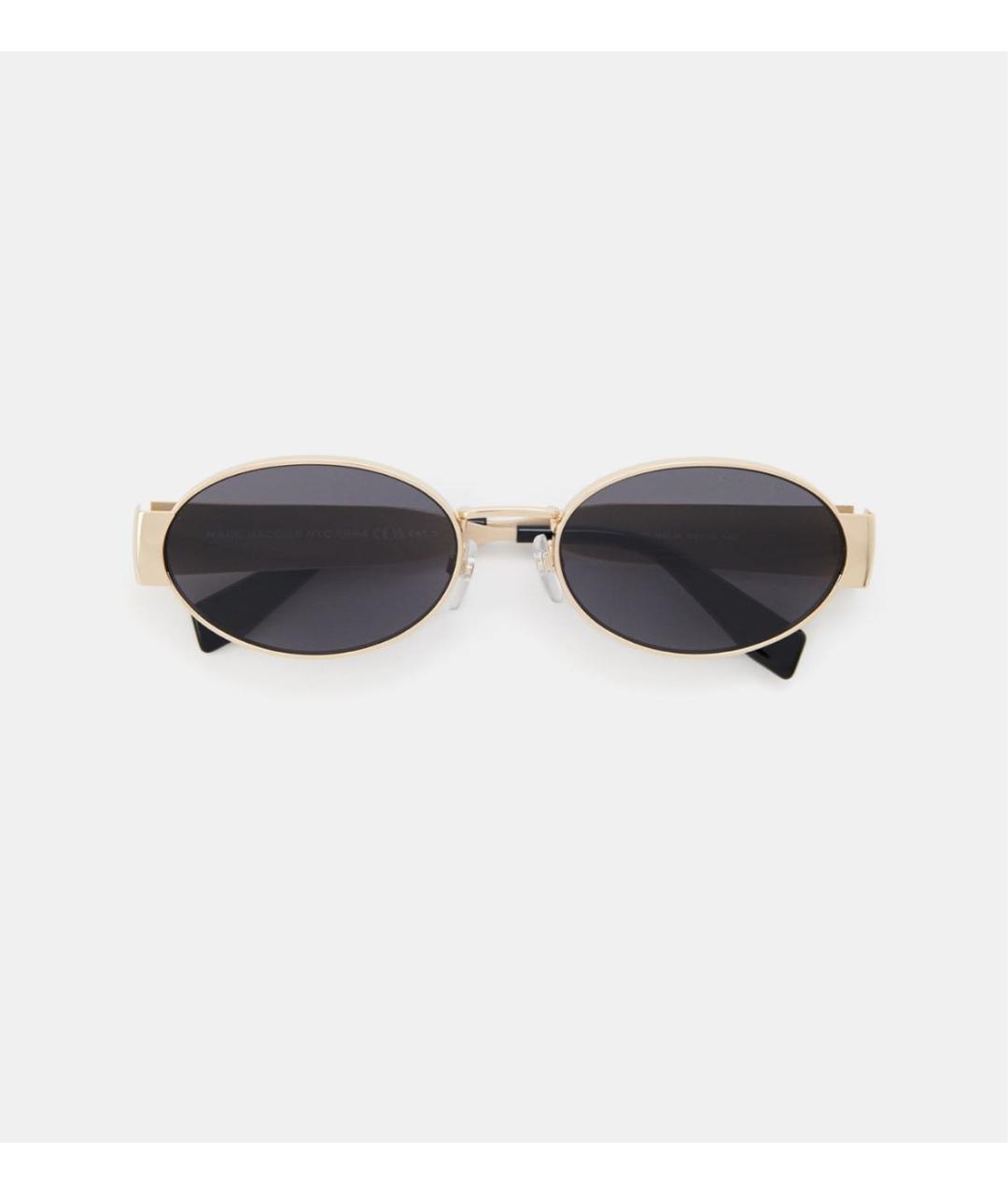 MARC JACOBS Золотые солнцезащитные очки, фото 6