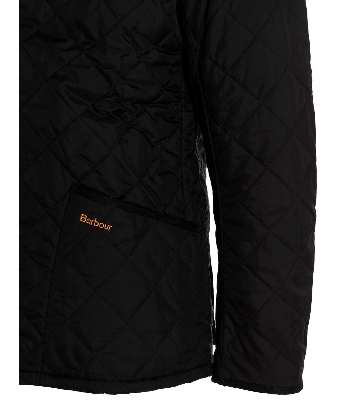 BARBOUR Черная полиамидовая куртка, фото 4